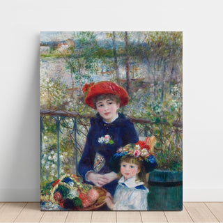 Reproduction Deux sœurs sur la terrasse - Pierre-Auguste Renoir