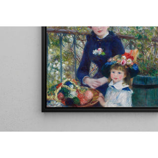 Reproduction Deux sœurs sur la terrasse - Pierre-Auguste Renoir