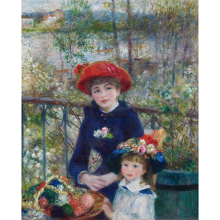 Reproduction Deux sœurs sur la terrasse - Pierre-Auguste Renoir