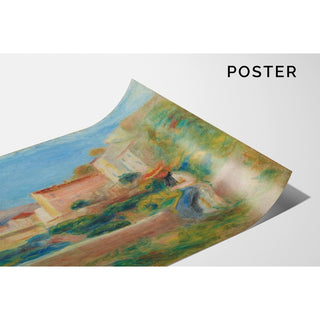 Reproduction Femme Assise, La Maison de la Poste à Cagnes - Pierre-Auguste Renoir