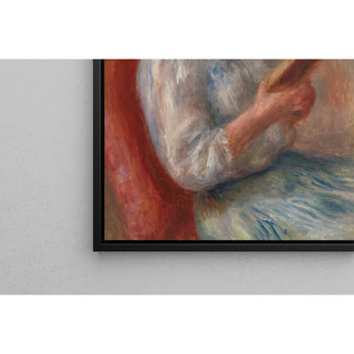 Reproduction Femme Lisant - Pierre-Auguste Renoir