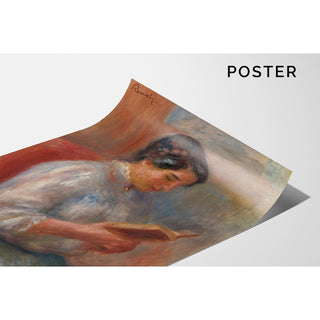 Reproduction Femme Lisant - Pierre-Auguste Renoir
