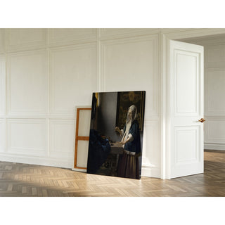 Reproduction Femme tenant une balance - Johannes Vermeer