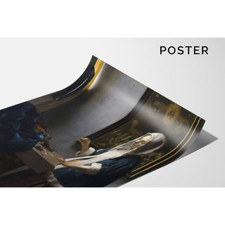 Reproduction Femme tenant une balance - Johannes Vermeer