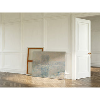 Reproduction Glaçons, Effet Blanc - Claude Monet