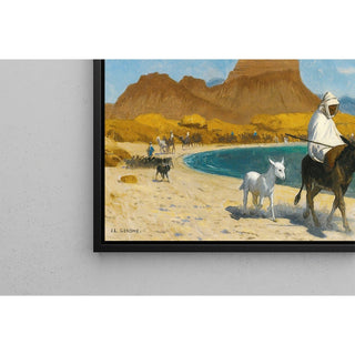 Reproduction Golfe d'akaba - Jean-Léon Gérôme