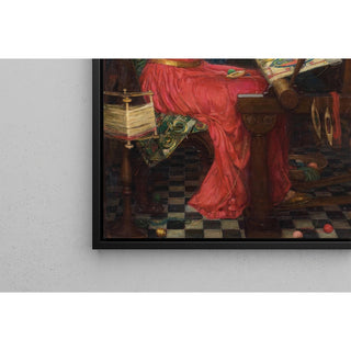 Reproduction Je suis à moitié malade d’ombres, dit la Dame de Shalott - John William Waterhouse
