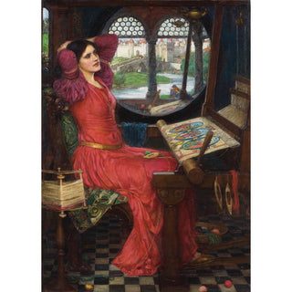 Reproduction Je suis à moitié malade d’ombres, dit la Dame de Shalott - John William Waterhouse