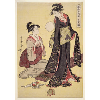 Reproduction Jôbon no zu - Image de la classe supérieure - Kitagawa Utamaro