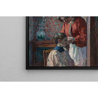 Reproduction La Coiffure Mme Lebasque Coiffant sa Fille - Henri Lebasque