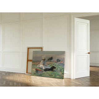 Reproduction La Femme au Chien - Pierre Bonnard