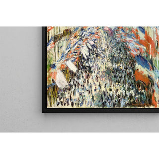 Reproduction La Rue Montorgueil - Claude Monet