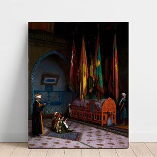 Reproduction La Sentinelle au tombeau du sultan - Jean-Léon Gérôme