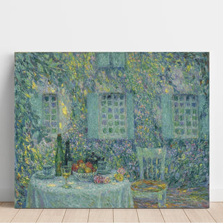 Reproduction La Table, Soleil dans les Feuilles, Gerberoy - Henri Le Sidaner