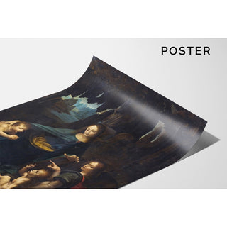 Reproduction La Vierge aux rochers - Léonard de Vinci
