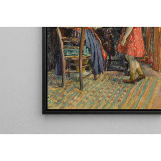 Reproduction La leçon de piano Marthe et Nono - Henri Lebasque
