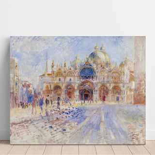Reproduction La place Saint Marc, Venise - Pierre-Auguste Renoir
