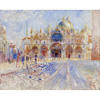 Reproduction La place Saint Marc, Venise - Pierre-Auguste Renoir