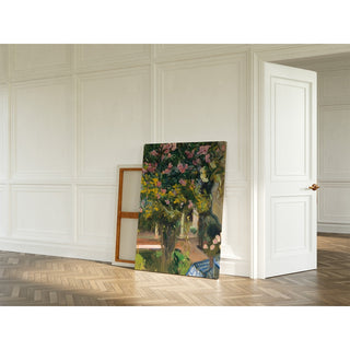 Reproduction Lauriers-roses, cour de la maison de l'artiste - Joaquín Sorolla