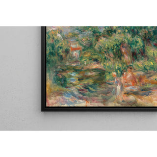 Reproduction Lavandières au Bord du Loup - Pierre-Auguste Renoir