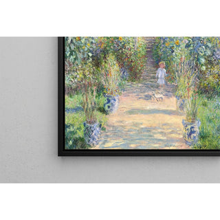 Reproduction Le Jardin de Monet à Vétheuil - Claude Monet