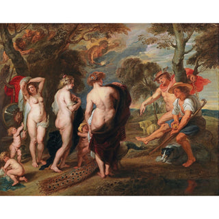 Reproduction Le Jugement de Paris - Suiveur de Peter Paul Rubens