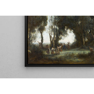 Reproduction Le Matin, Danse des Nymphes - Camille Corot