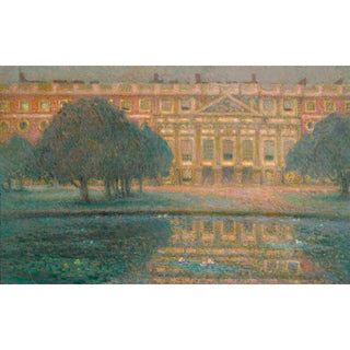 Reproduction Le Palais, matin d'été Hampton Court - Henri Le Sidaner