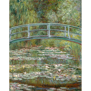 Reproduction Le Pont sur un étang de nymphéas - Claude Monet