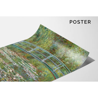 Reproduction Le Pont sur un étang de nymphéas - Claude Monet