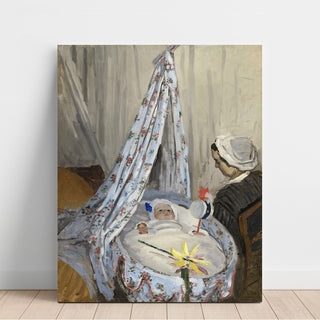 Reproduction Le berceau, Camille avec le fils de l'artiste, Jean - Claude Monet
