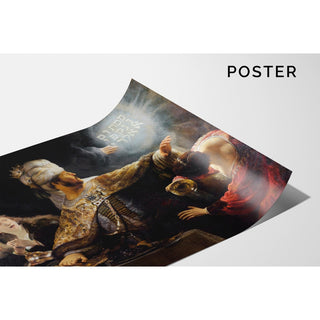Reproduction Le festin de Belshazzar - Rembrandt van Rijn