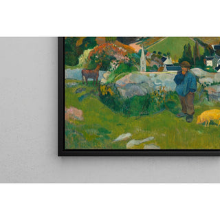 Reproduction Le gardien de porcs de Paul Gauguin