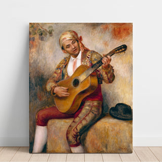Reproduction Le guitariste espagnol - Pierre-Auguste Renoir