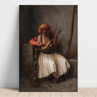 Reproduction Le joueur de luth - Jean-Léon Gérôme