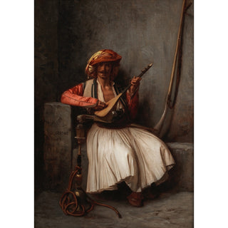 Reproduction Le joueur de luth - Jean-Léon Gérôme