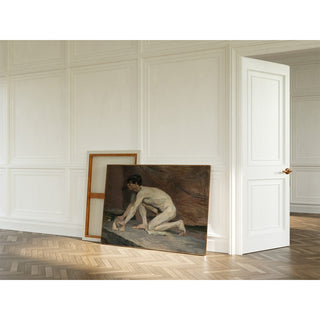 Reproduction Le polisseur de marbre - Henri de Toulouse-Lautrec