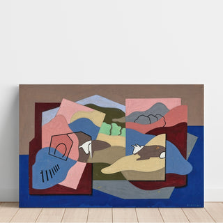 Reproduction Les Boeufs dans la Montagne - Georges Valmier