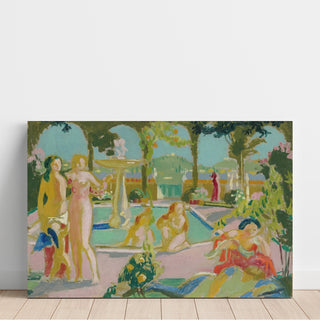 Reproduction Les Jardins d'Armide, Esquisse - Maurice Denis