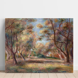 Reproduction Les Oliviers à Cagnes - Pierre-Auguste Renoir