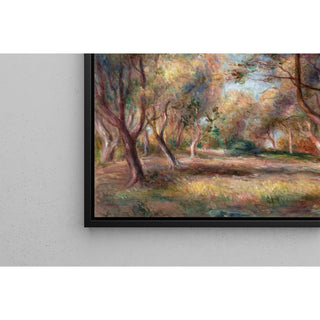 Reproduction Les Oliviers à Cagnes - Pierre-Auguste Renoir