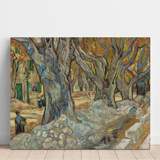 Reproduction Les grands platanes cantonniers de Saint-Rémy - Vincent van Gogh