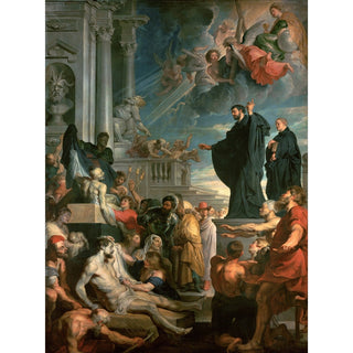 Reproduction Les miracles de Saint François Xavier - Peter Paul Rubens