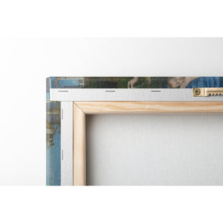 Reproduction Madone au diadème bleu - Raphael