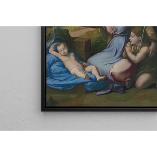 Reproduction Madone au diadème bleu - Raphael