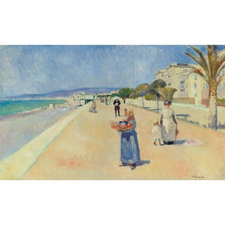 Reproduction Matinée sur la Promenade des Anglais - Edvard Munch