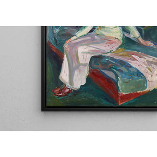 Reproduction Modèle assis sur le canapé - Edvard Munch