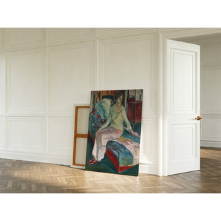 Reproduction Modèle assis sur le canapé - Edvard Munch