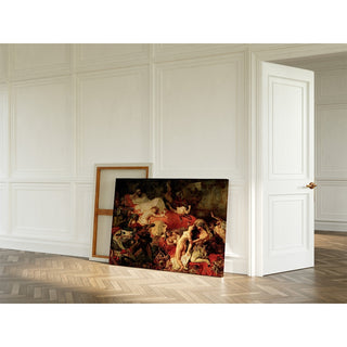 Reproduction Mort de Sardanapale - Eugène Delacroix