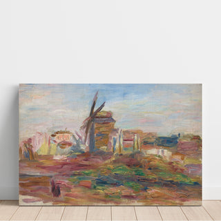 Reproduction Moulin sur la Colline de Montmartre - Pierre-Auguste Renoir